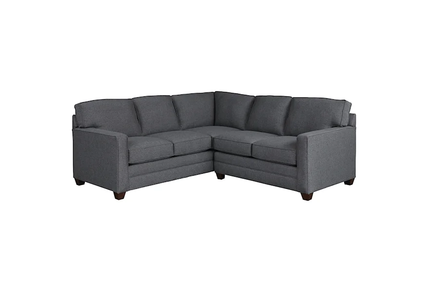 Alexander 2-Piece Sectional by Bassett at Esprit Decor Home Furnishings